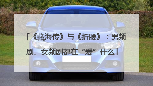 《藏海传》与《折腰》：男频剧、女频剧都在“爱”什么