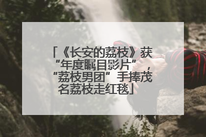 《长安的荔枝》获“年度瞩目影片”，“荔枝男团”手捧茂名荔枝走红毯