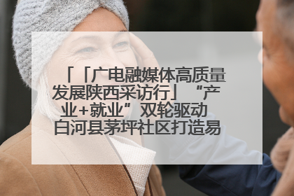 「广电融媒体高质量发展陕西采访行」“产业+就业”双轮驱动 白河县茅坪社区打造易地搬迁后扶新样本