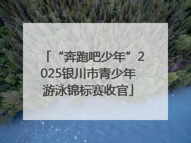 “奔跑吧少年”2025银川市青少年游泳锦标赛收官