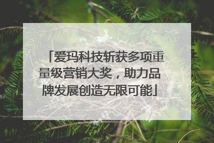 爱玛科技斩获多项重量级营销大奖，助力品牌发展创造无限可能
