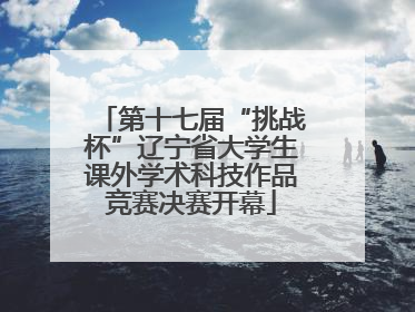 第十七届“挑战杯”辽宁省大学生课外学术科技作品竞赛决赛开幕