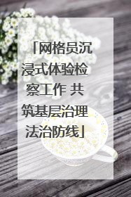 网格员沉浸式体验检察工作 共筑基层治理法治防线