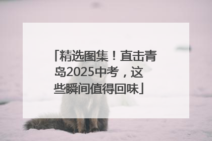 精选图集！直击青岛2025中考，这些瞬间值得回味