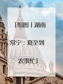组图丨湖南常宁：夏至到 农事忙