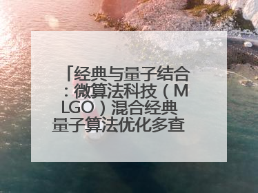 经典与量子结合：微算法科技（MLGO）混合经典量子算法优化多查询问题