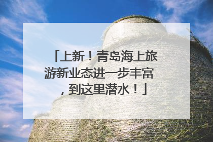 上新！青岛海上旅游新业态进一步丰富，到这里潜水！