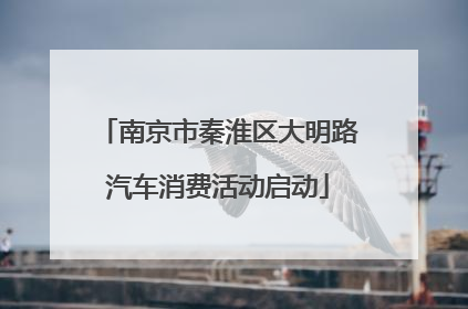 南京市秦淮区大明路汽车消费活动启动