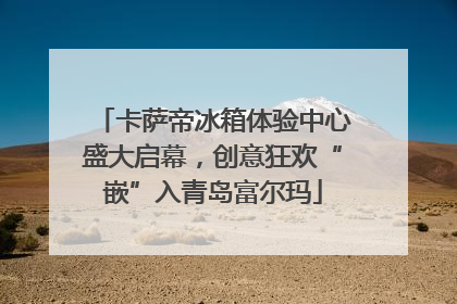 卡萨帝冰箱体验中心盛大启幕，创意狂欢“嵌”入青岛富尔玛