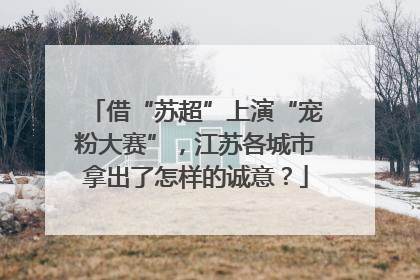 借“苏超”上演“宠粉大赛”，江苏各城市拿出了怎样的诚意？
