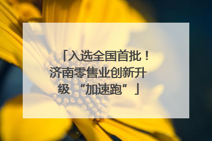 入选全国首批！济南零售业创新升级 “加速跑”