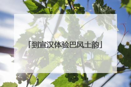 到宣汉体验巴风土韵