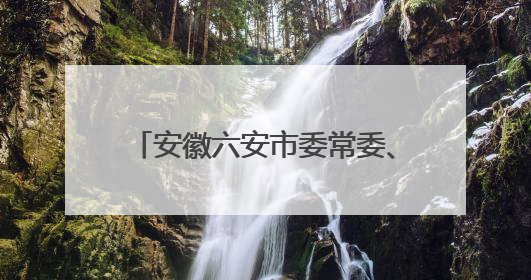 安徽六安市委常委、市纪委书记李敏拟任省辖市市委副书记