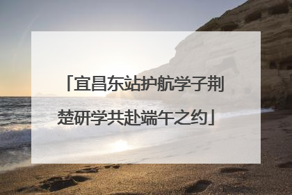 宜昌东站护航学子荆楚研学共赴端午之约