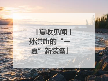 夏收见闻丨孙洪旗的“三夏”新装备