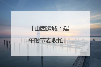 山西运城：端午时节麦收忙