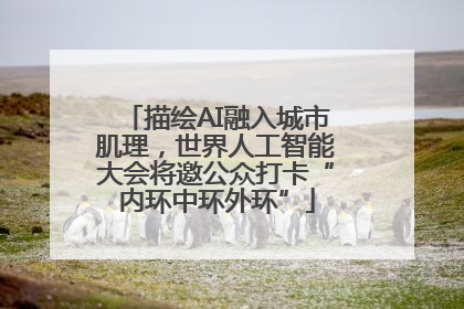 描绘AI融入城市肌理，世界人工智能大会将邀公众打卡“内环中环外环”