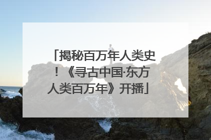 揭秘百万年人类史！《寻古中国·东方人类百万年》开播