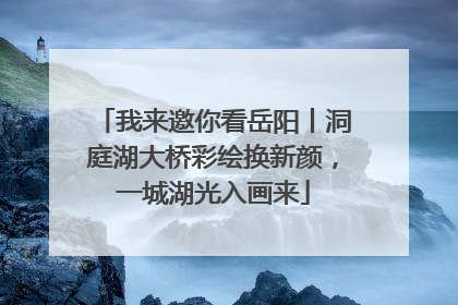 我来邀你看岳阳丨洞庭湖大桥彩绘换新颜，一城湖光入画来