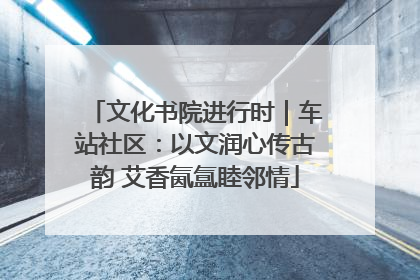 文化书院进行时｜车站社区：以文润心传古韵 艾香氤氲睦邻情
