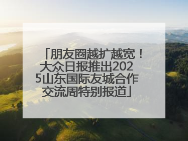 朋友圈越扩越宽！大众日报推出2025山东国际友城合作交流周特别报道