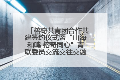 榕奇共青团合作共建签约仪式暨“山海和鸣 榕奇同心”青联委员交流交往交融活动在福州举行