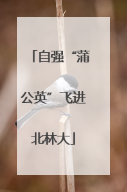 自强“蒲公英”飞进北林大