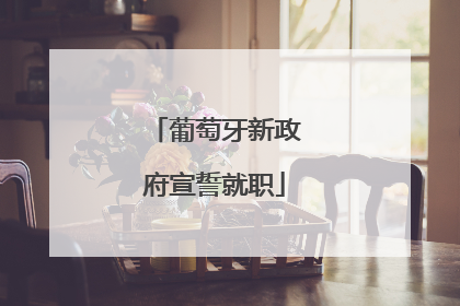 葡萄牙新政府宣誓就职