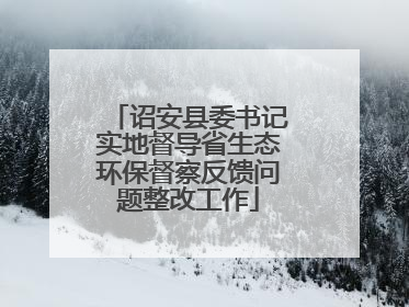 诏安县委书记实地督导省生态环保督察反馈问题整改工作
