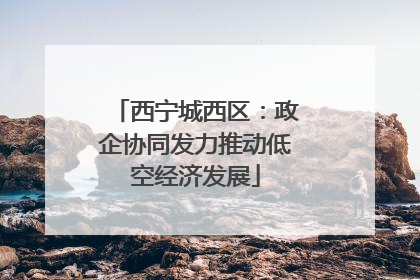 西宁城西区：政企协同发力推动低空经济发展