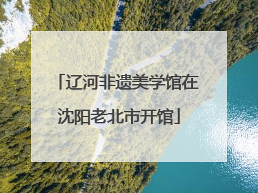 辽河非遗美学馆在沈阳老北市开馆