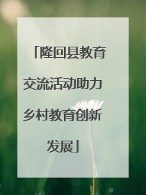 隆回县教育交流活动助力乡村教育创新发展