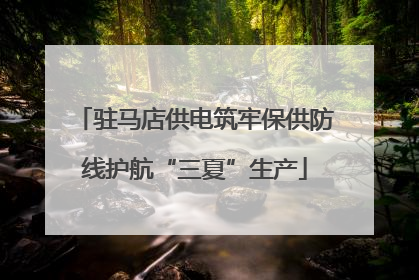 驻马店供电筑牢保供防线护航“三夏”生产