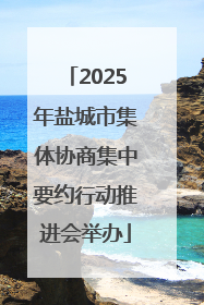 2025年盐城市集体协商集中要约行动推进会举办